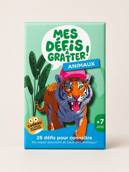 Mes défis à gratter _ 🦊 Animaux