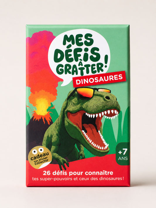 Mes défis à gratter _ Dinosaures 🦖