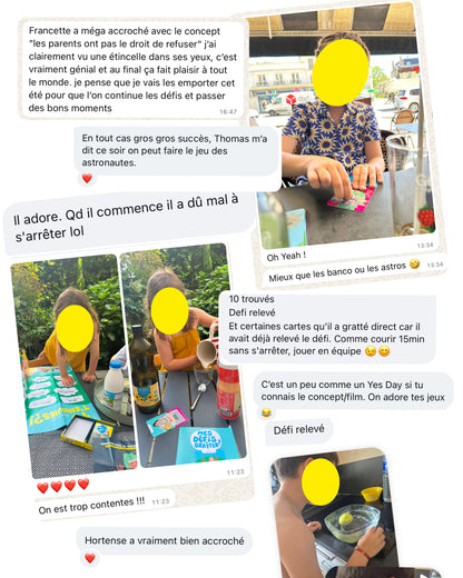 Mes défis à gratter _ Pack de 3 🦊🦖🚀