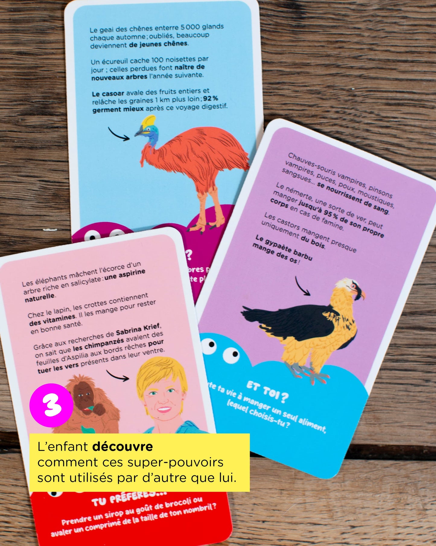 Mes défis à gratter _ Pack de 3 🦊🦖🚀