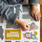 🤩 Les Super-Pouvoirs - poster à gratter